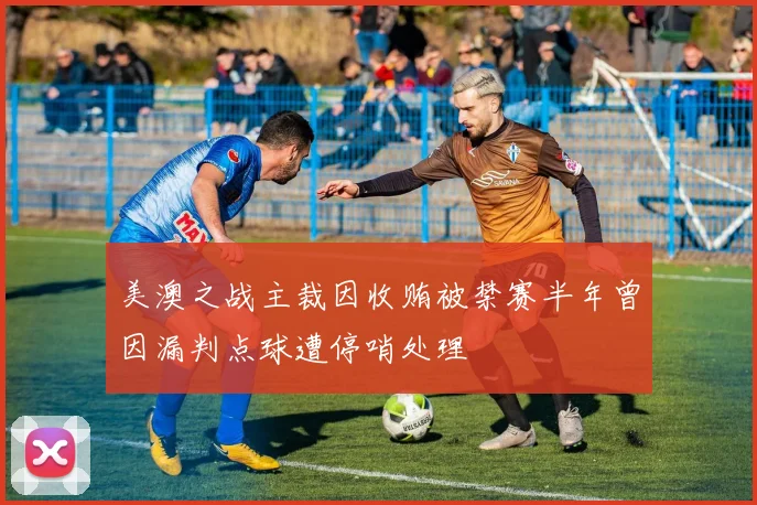 美澳之战主裁因收贿被禁赛半年曾因漏判点球遭停哨处理